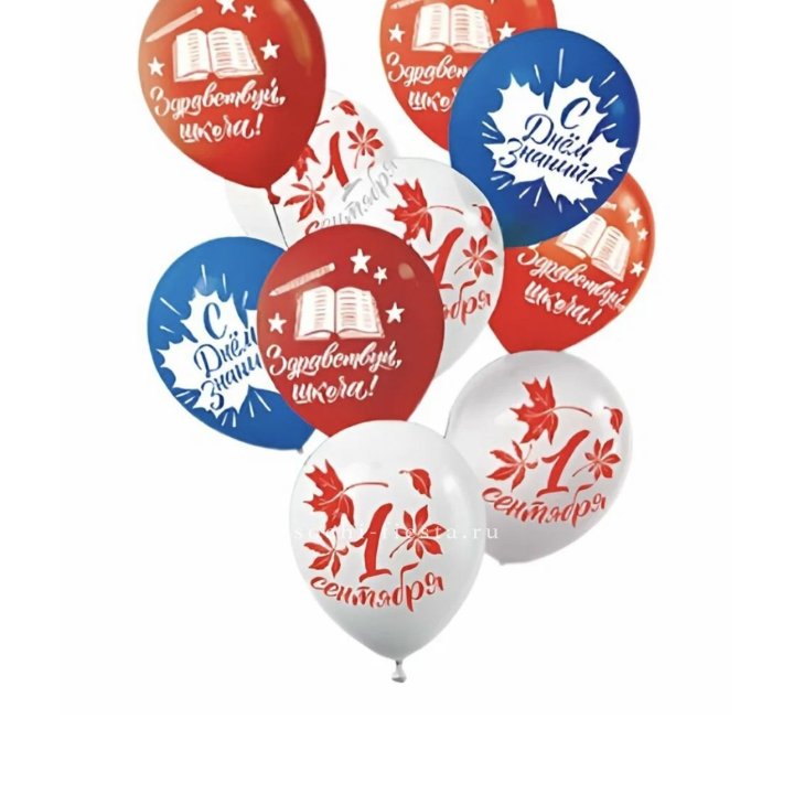 Воздушный шар на день знаний в Абакане