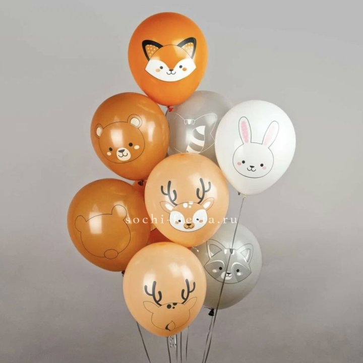 Воздушный шар "Животные" в Абакане