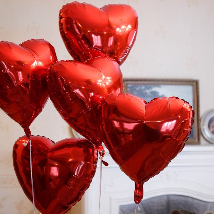 Фольгированный шар "Сердце" в Абакане