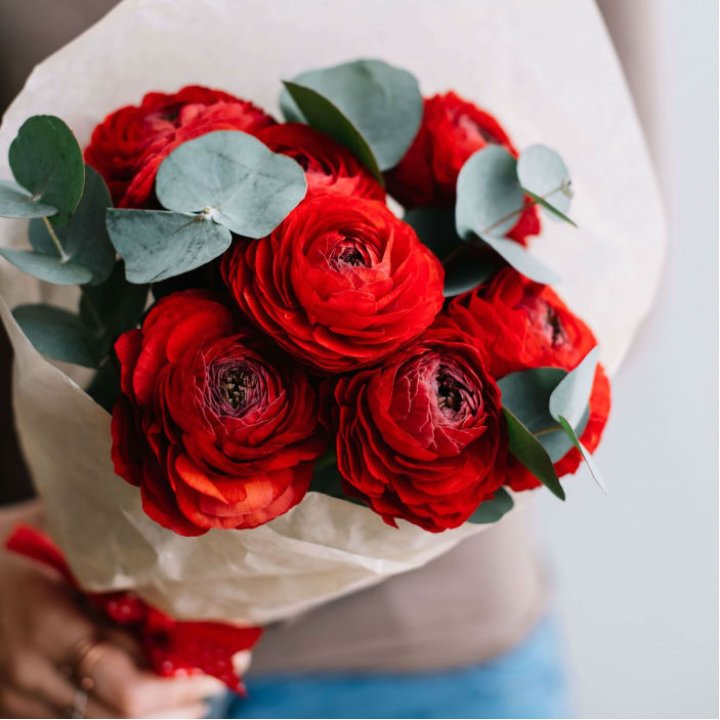 Букет ранункулюсов  в Абакане