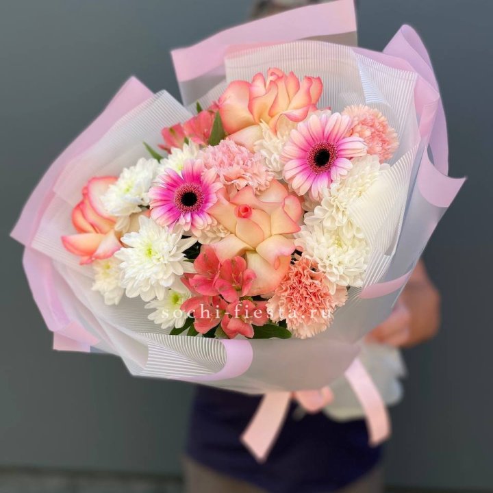 Яркий букет "Спринг" в Абакане