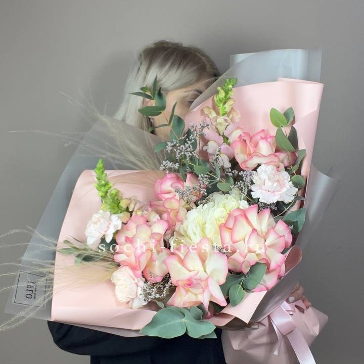  Букет  "Закат для неё" в Абакане