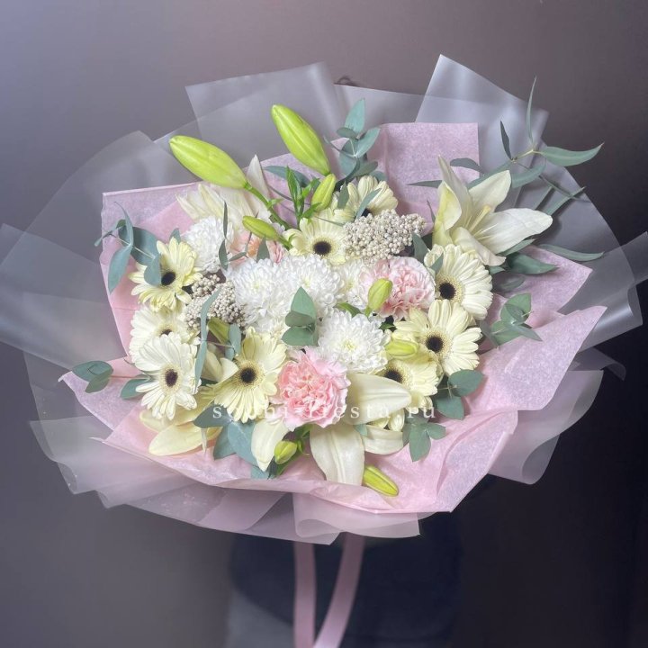 Букет "Нежная савана" в Абакане