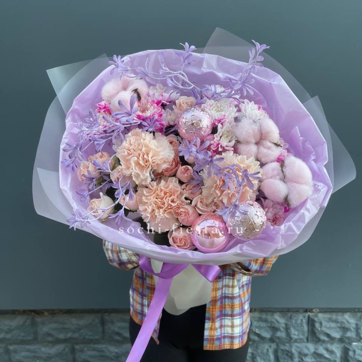 Букет "Лавандовая сказка" в Абакане