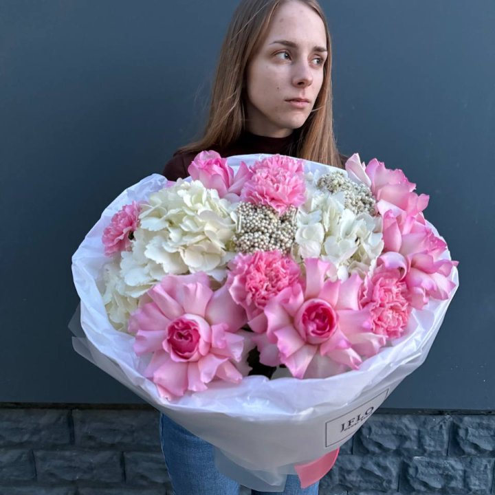 Букет "Нежное сияние" в Абакане