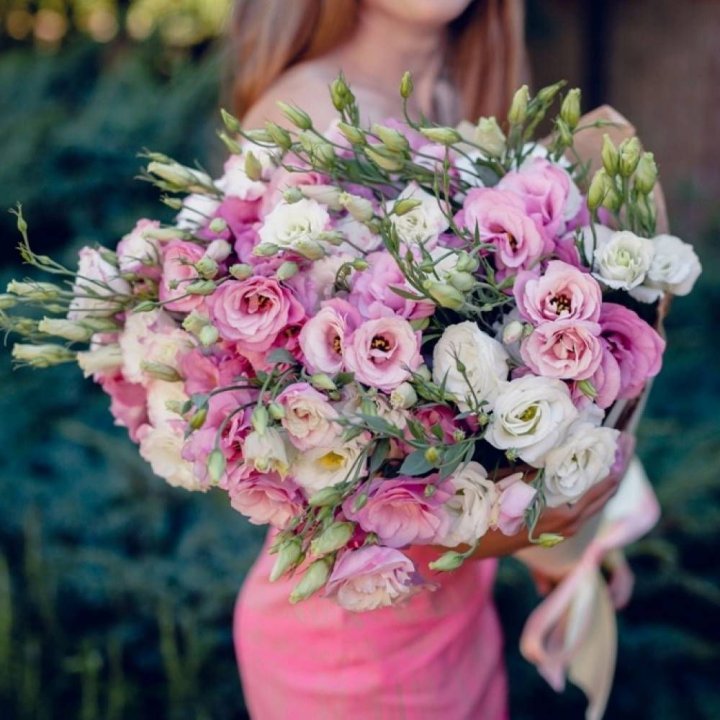 Букет эустом №1  в Абакане