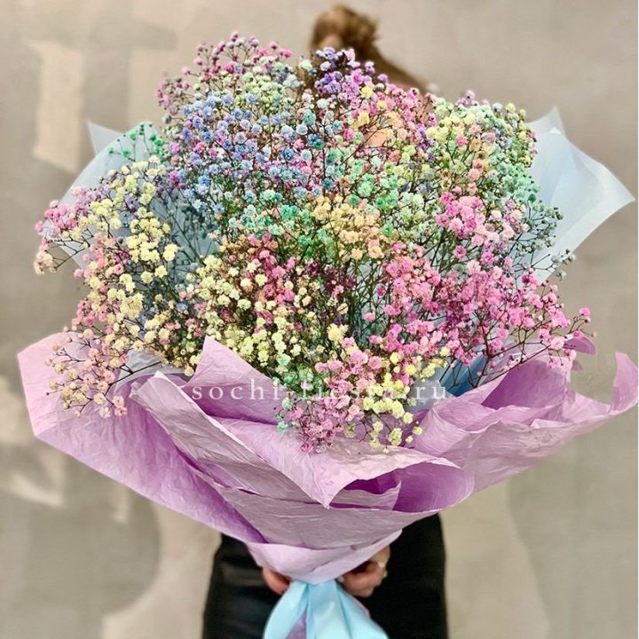 Радужные гипсофилы №2 в Абакане