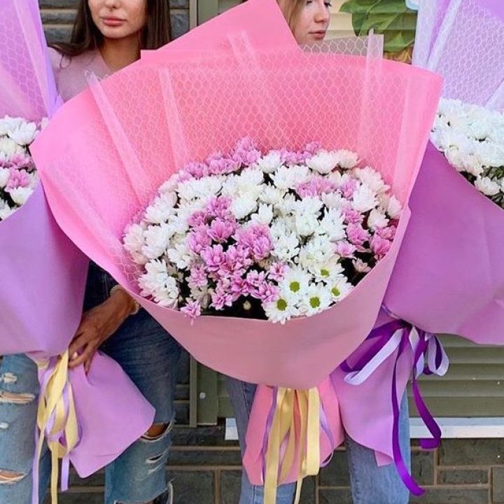 Букет хризантем №3 в Абакане