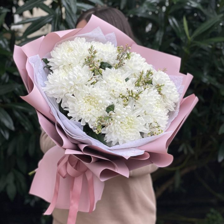 Букет хризантем №1 в Абакане