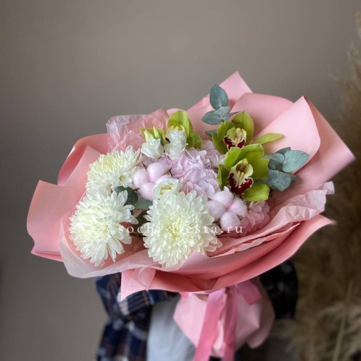  Букет с орхидеями "Вита" в Абакане