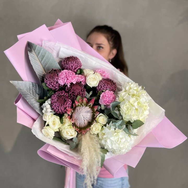 Дизайнерский букет №17 в Абакане