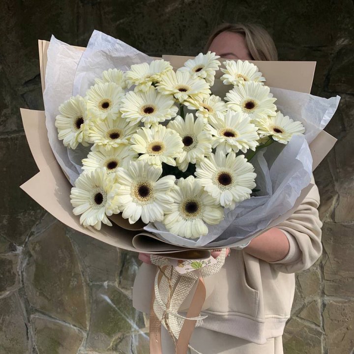 Букет голландских гербер "Шейн"" в Абакане