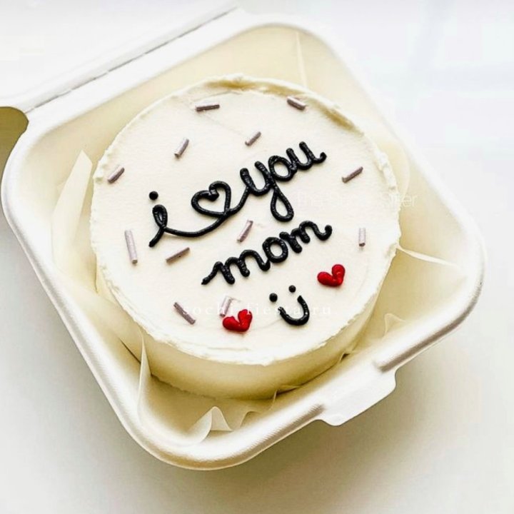 Бенто-торт "Мамочка, я люблю тебя!" в Абакане