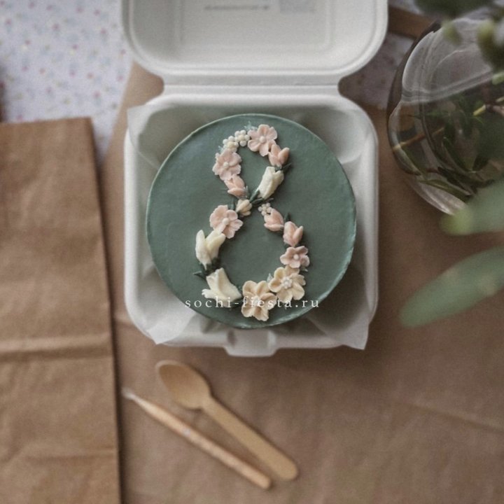 Бенто-торт "8 марта" green  в Абакане