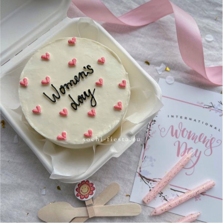 Бенто-торт "Дорогим женщинам"  в Абакане
