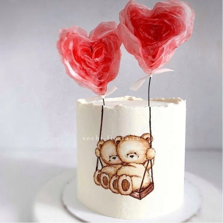 Торт "Love YOU" в Абакане