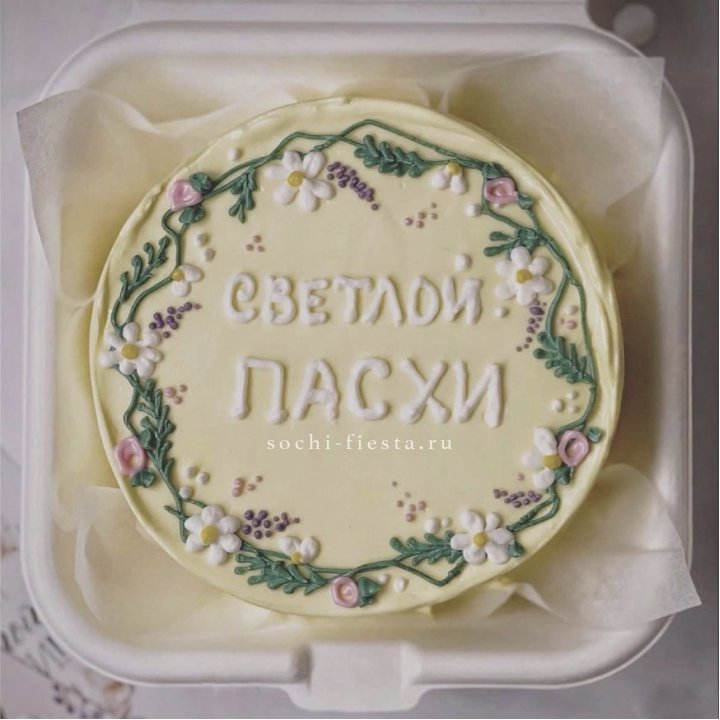 Бенто-торт "Светлой Пасхи" 2 в Абакане