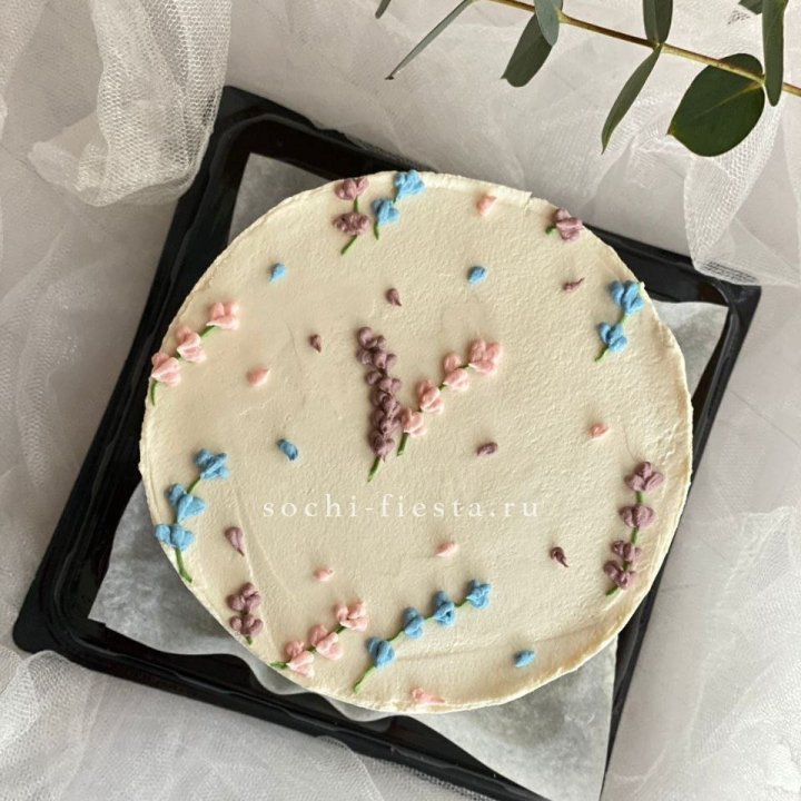 Бенто-торт "Лаванда" в Абакане