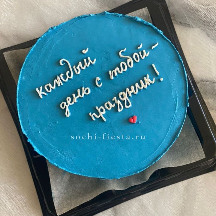 Бенто-торт "Каждый день с тобой праздник"  в Абакане