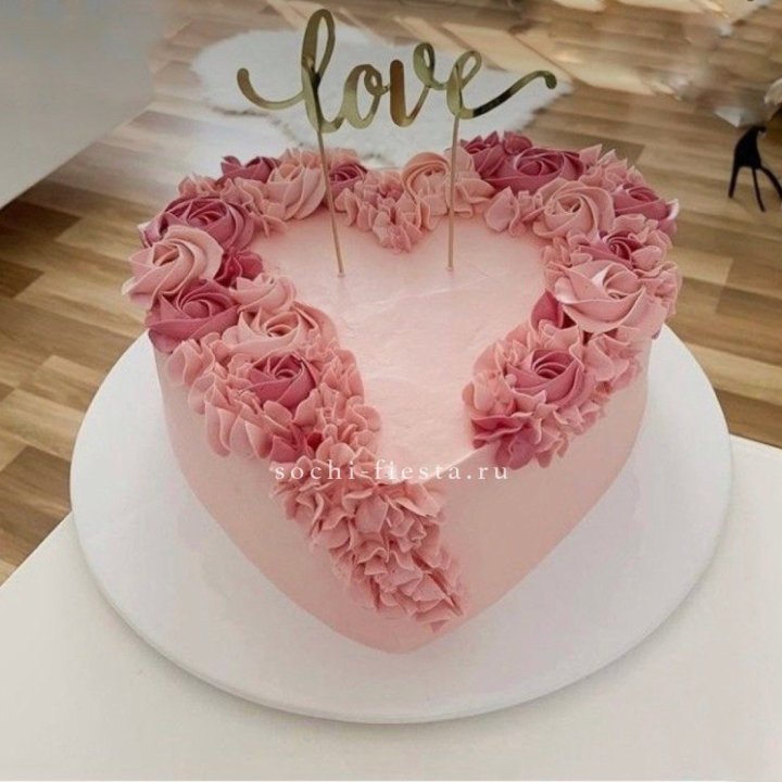 Торт "Сердце" 10 в Абакане