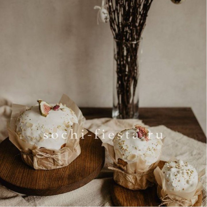 Кулич мини с изюмом в Абакане