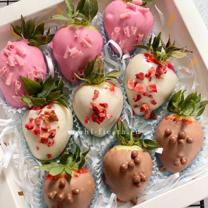 Клубника в шоколаде 9 ягод в Абакане