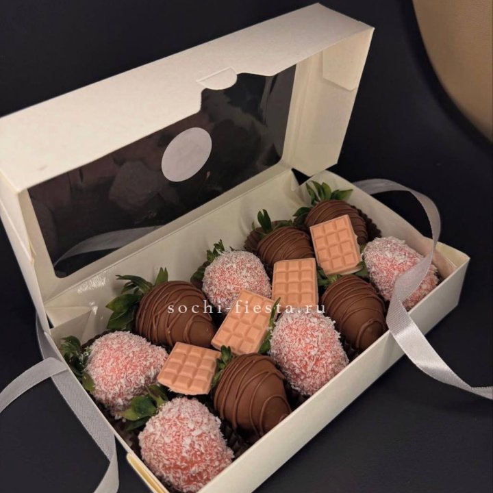Клубника в шоколаде 10 ягод №2 в Абакане