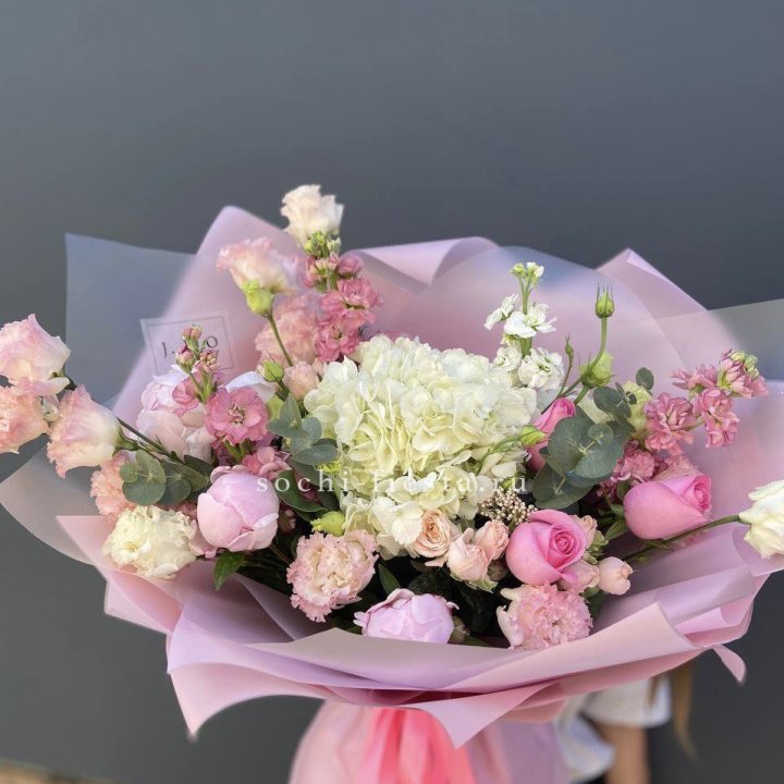 Дизайнерский букет "Фламинго" в Абакане