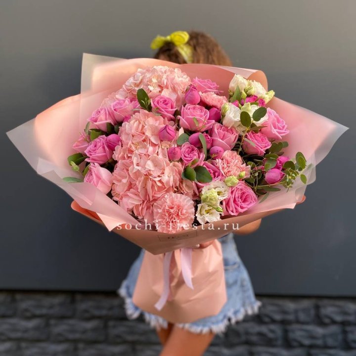 Авторский букет "Восторг" в Абакане