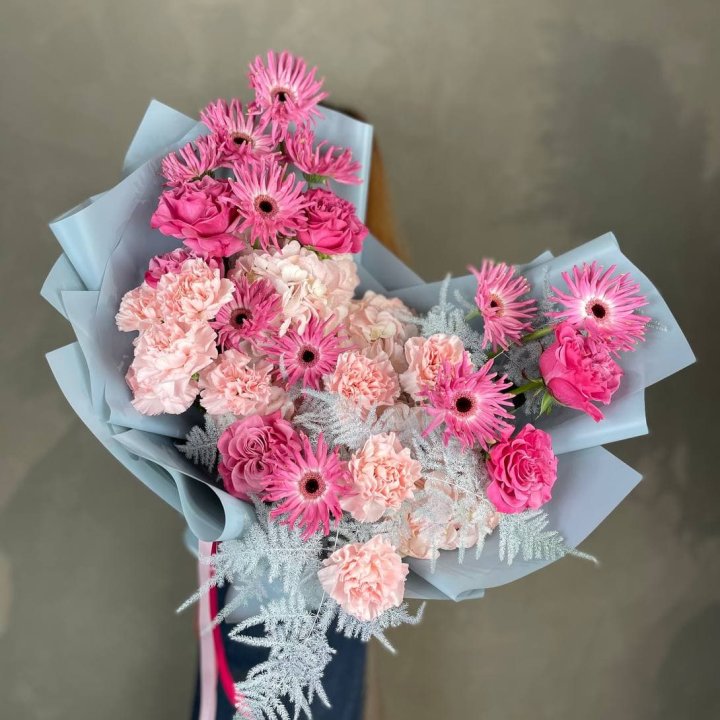 Дизайнерский букет "Свит хаер" в Абакане