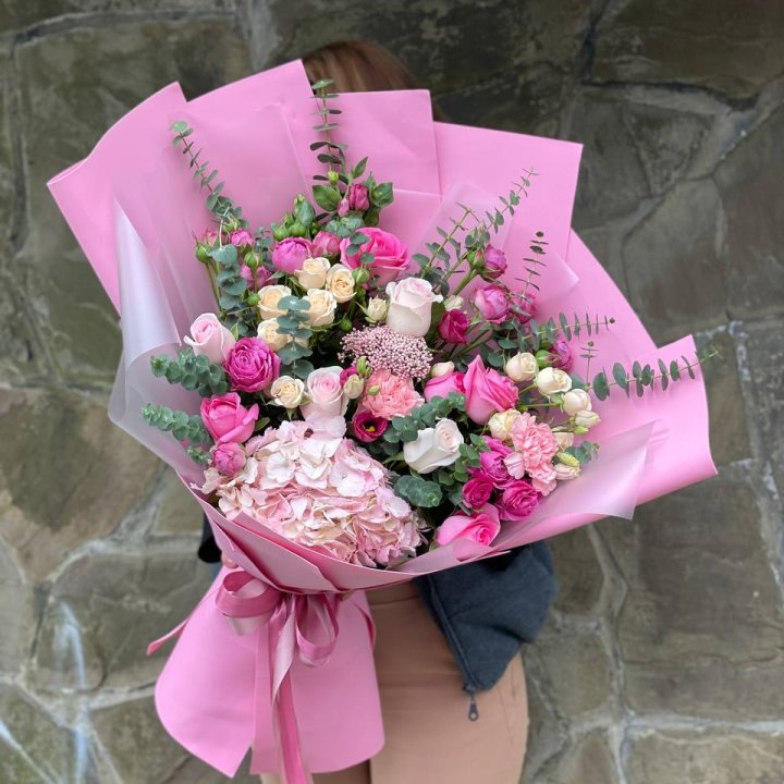 Дизайнерский букет "Паулина" в Абакане