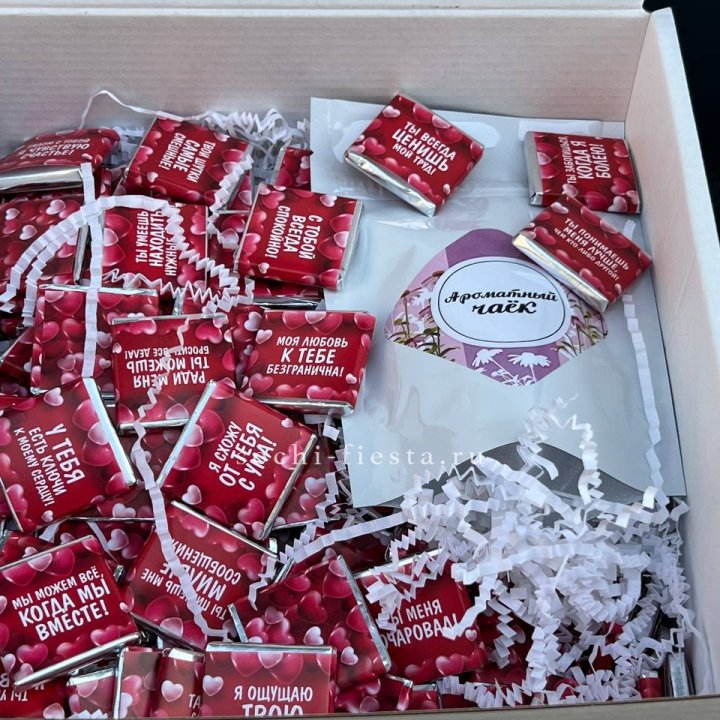 Набор Шоколад и Чай "101 причина любви" в Абакане