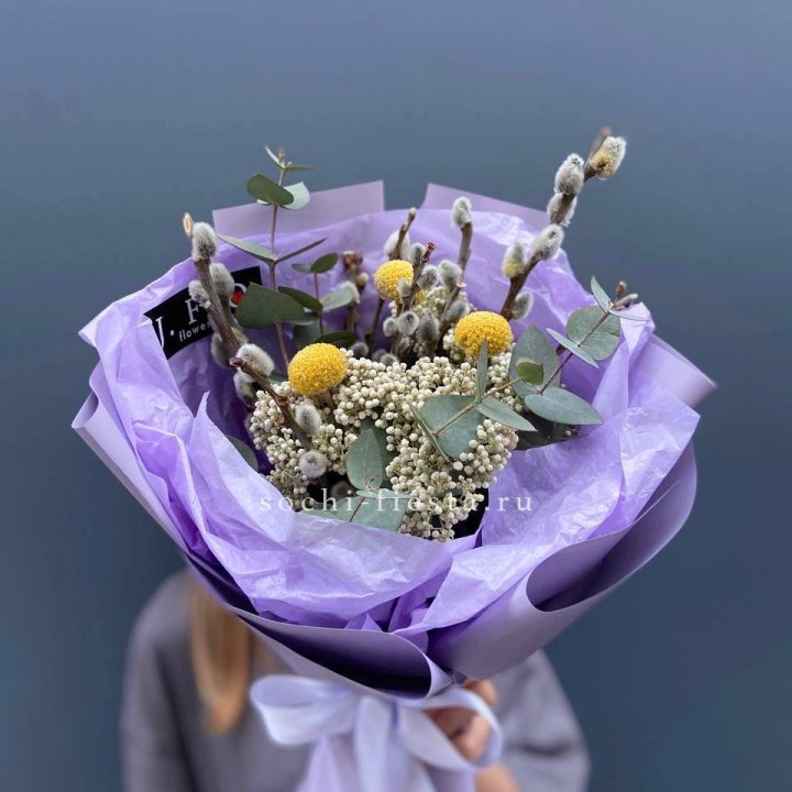Букет с Вербой №1 в Абакане