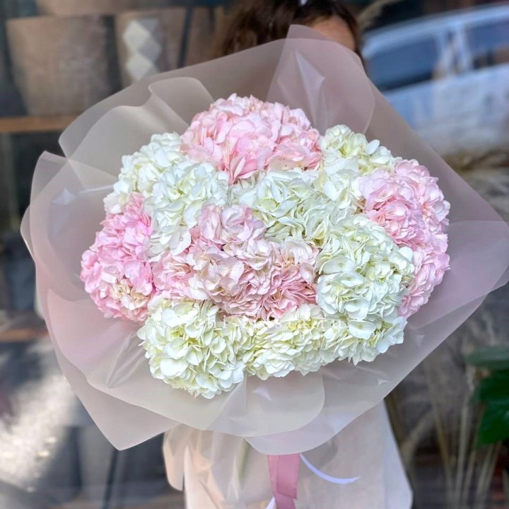 Букет гортензий № 3 в Абакане