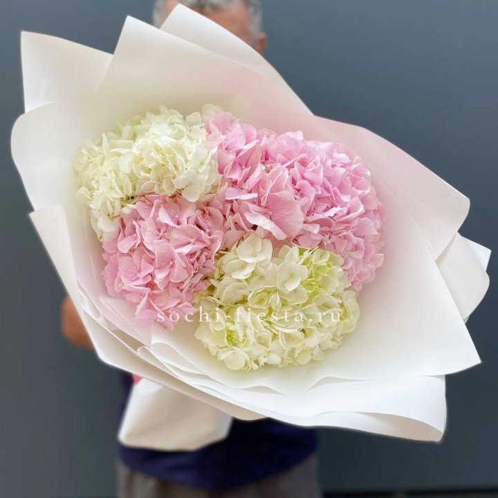 Букет гортензий №5 в Абакане