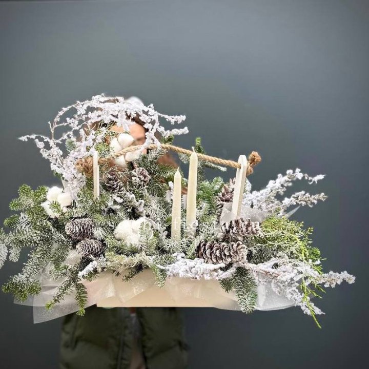 Новогодняя композиция  в Абакане