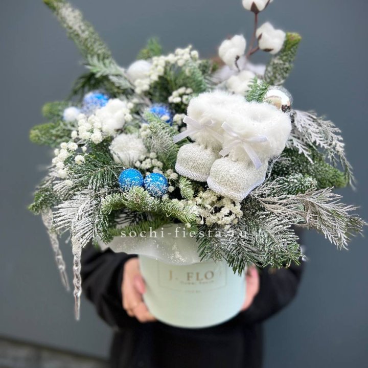 Новогодний бокс "Ботс блю" в Абакане