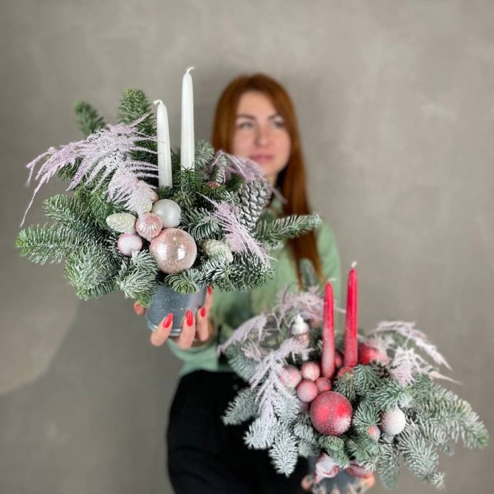 Новогодняя композиция "Кандилай" в Абакане