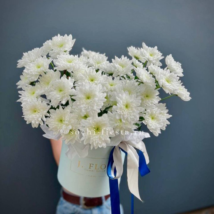 Коробка с хризантемами №3 в Абакане