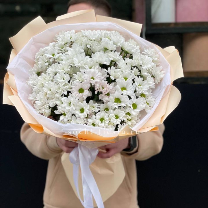  Букет хризантем в Абакане