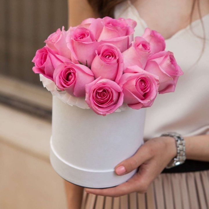 15 роз в боксе Кэтрин в Абакане