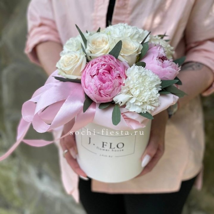 Цветочный бокс мини №2 в Абакане