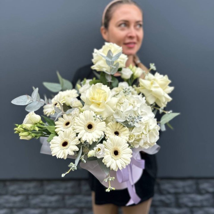 Цветочный бокс "Лавандовый сон" в Абакане