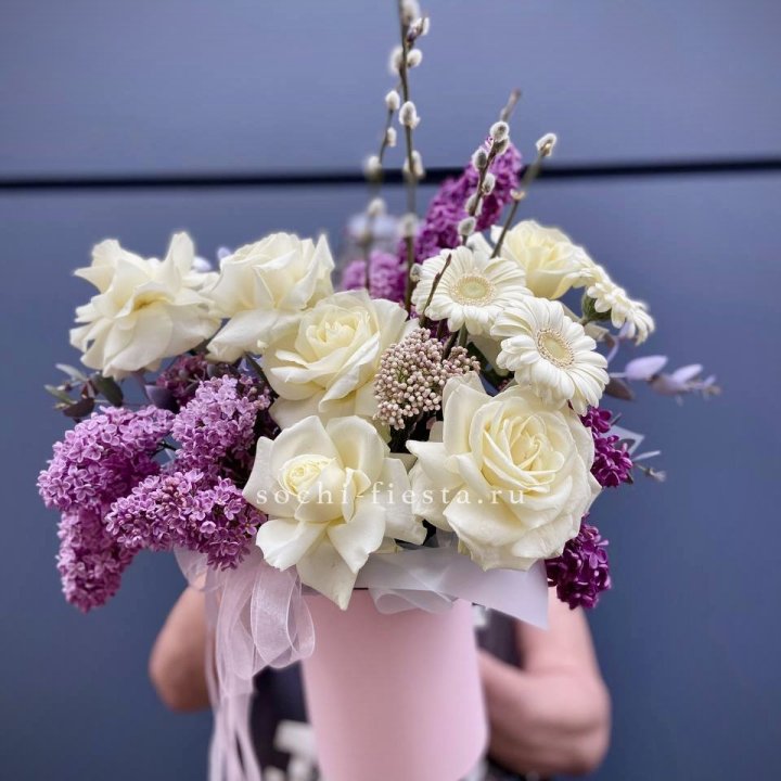 Цветочный бокс "Светлое Воскресенье" в Абакане