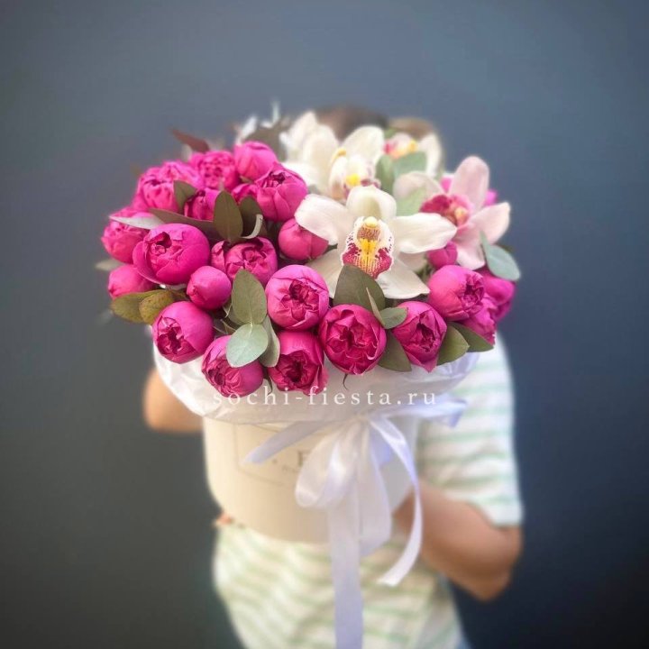 Бокс дуо мисти и орхидеи в Абакане