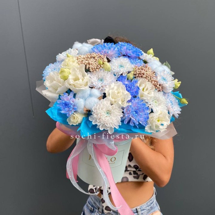 Коробка цветов  " Облако" в Абакане