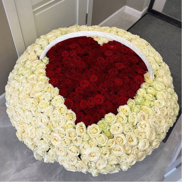 501 роза сердце в Абакане