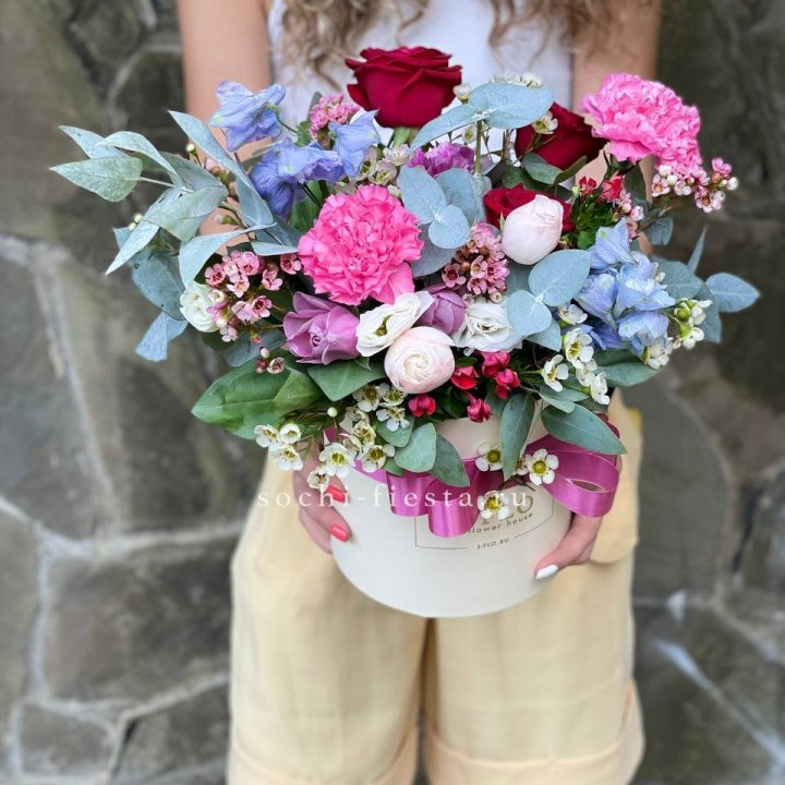 Цветочный бокс №4 в Абакане