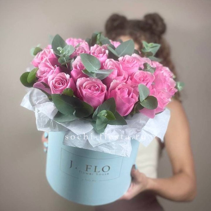 Бокс 27 роз в Абакане