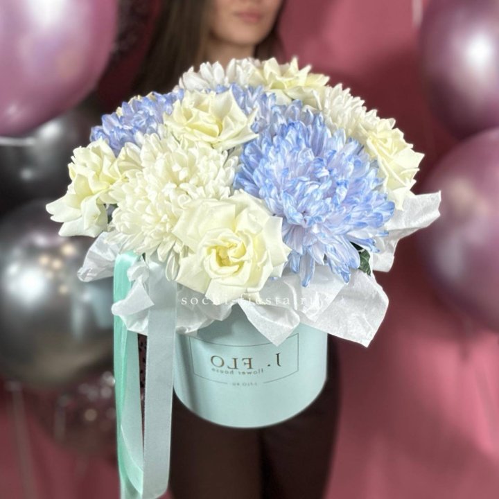 Коробка с цветами "Вольта" в Абакане